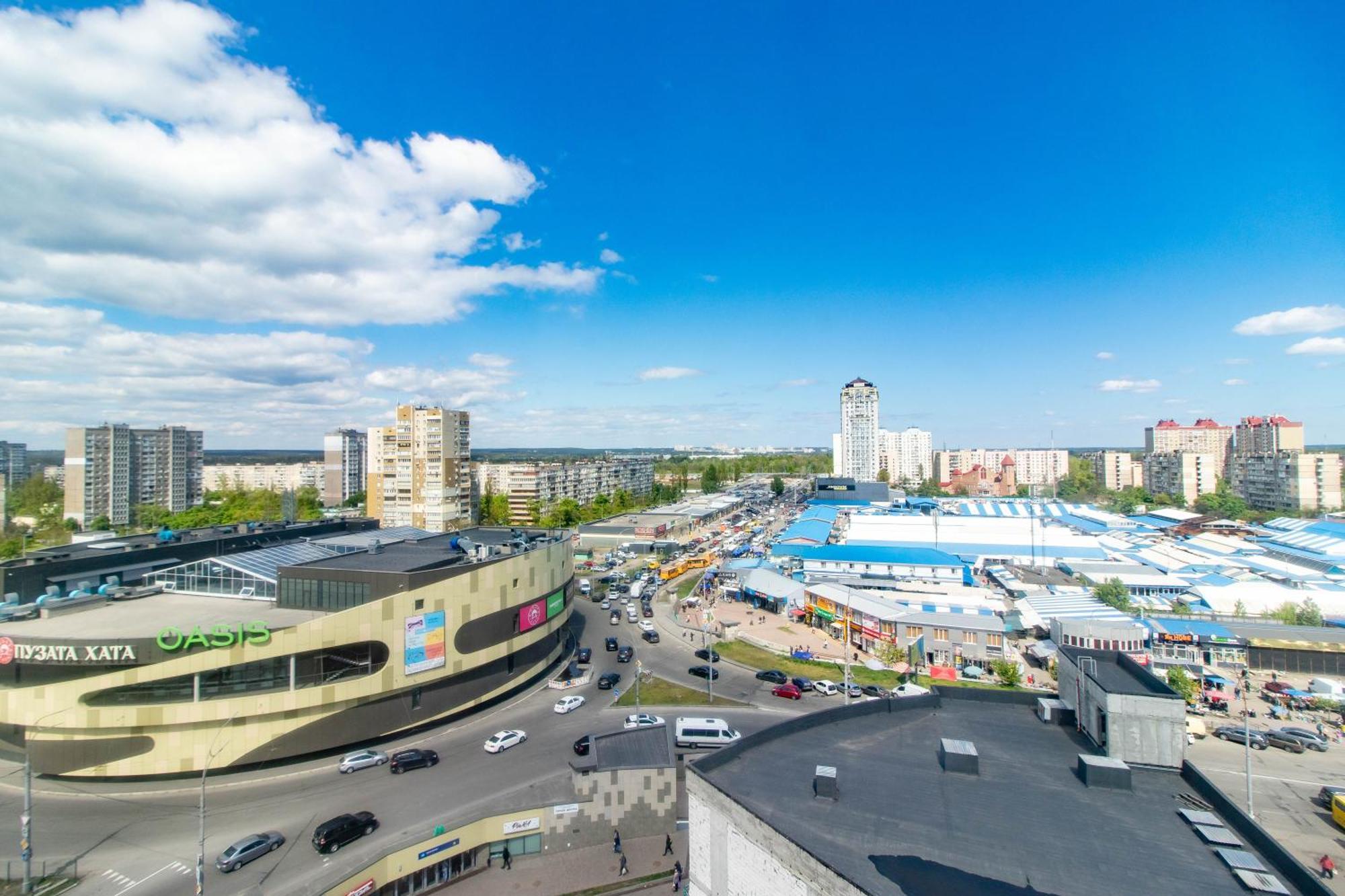 Kvartirkoff Na Obolonskom 40 Kyiv Exterior photo